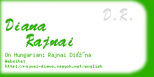 diana rajnai business card